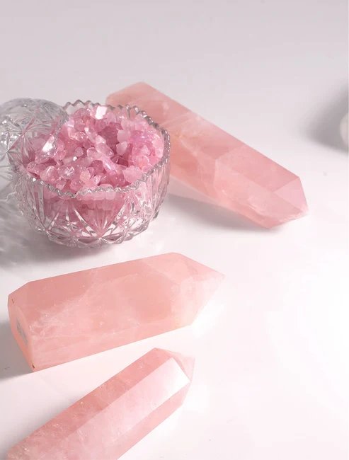 Natural Pink Crystal (Connects with Soulmate)