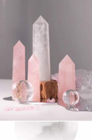 Natural Pink Crystal (Connects with Soulmate)