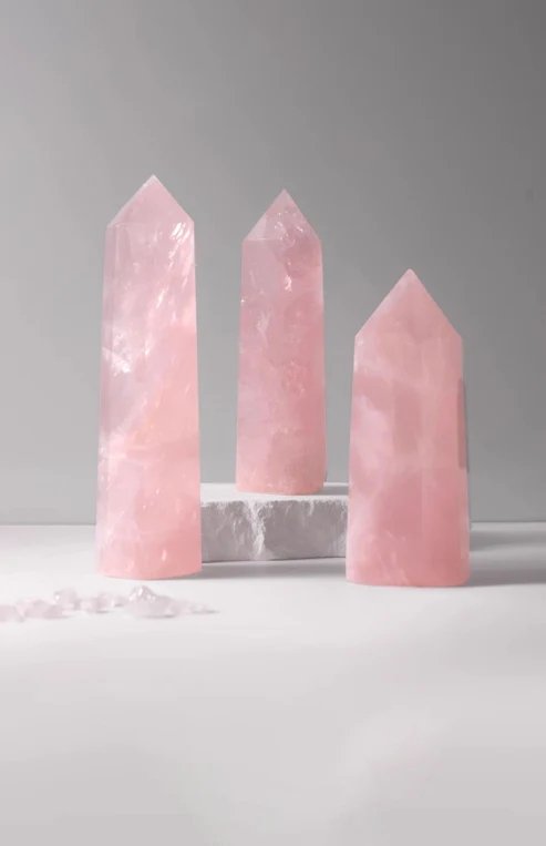 Natural Pink Crystal (Connects with Soulmate)