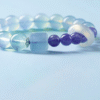 Natural Blue Crystal Bracelet (Love and Family)