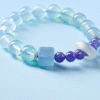 Natural Blue Crystal Bracelet (Love and Family)