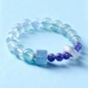 Natural Blue Crystal Bracelet (Love and Family)