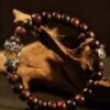 Lightning struck jujube wood bracelet