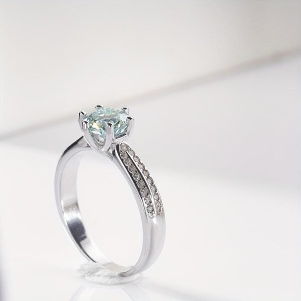 903a07fd635044549e93223ac5ccc487~tplv-fhlh96nyum-origin-jpeg 925 Sterling Silver Ring Moissanite Diamond with Certificate Fine Jewelry Women's Engagement Ring